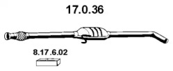 Амортизатор EBERSPÄCHER 17.0.36