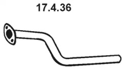 Трубка EBERSPÄCHER 17.4.36