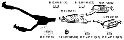 Глушитель EBERSPÄCHER 212141