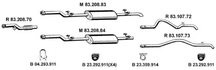 Глушитель EBERSPÄCHER 232471