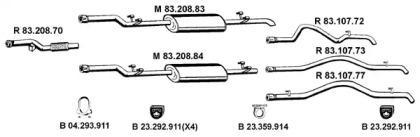 Глушитель EBERSPÄCHER 232488