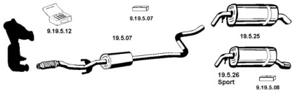 Глушитель EBERSPÄCHER 262040