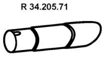 Трубка EBERSPÄCHER 34.205.71