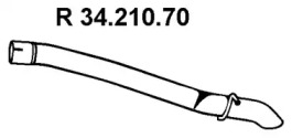 Трубка EBERSPÄCHER 34.210.70