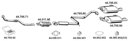 Глушитель EBERSPÄCHER 442003