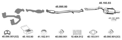 Глушитель EBERSPÄCHER 452003