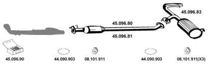 Глушитель EBERSPÄCHER 452004