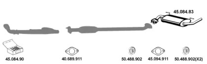 Глушитель EBERSPÄCHER 452005