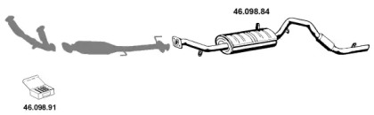 Глушитель EBERSPÄCHER 462031