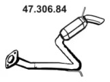Глушитель выхлопных газов конечный EBERSPÄCHER 47.306.84