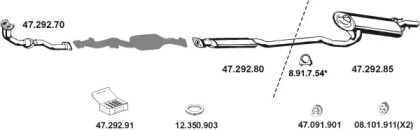 Глушитель EBERSPÄCHER 472012