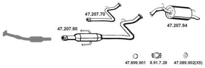 Глушитель EBERSPÄCHER 472065