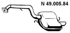 Амортизатор EBERSPÄCHER 49.005.84