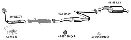 Глушитель EBERSPÄCHER 492030