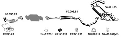 Глушитель EBERSPÄCHER 502013