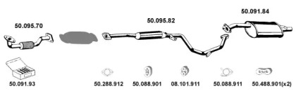 Глушитель EBERSPÄCHER 502023