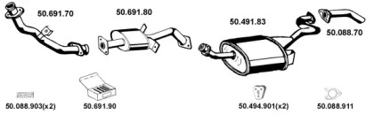 Глушитель EBERSPÄCHER 502042