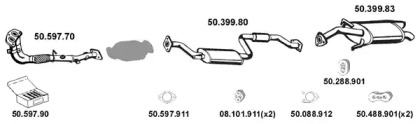 Глушитель EBERSPÄCHER 502047