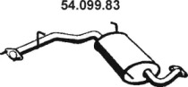 Глушитель выхлопных газов конечный EBERSPÄCHER 54.099.83