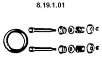 Уплотнительное кольцо, труба выхлопного газа EBERSPÄCHER 8.19.1.01