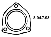 Прокладка, труба выхлопного газа EBERSPÄCHER 8.94.7.93