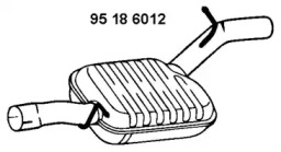 Предглушитель выхлопных газов EBERSPÄCHER 95 18 6012