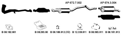 Система выпуска ОГ EBERSPÄCHER AP_2193