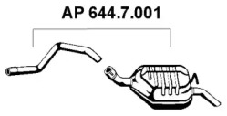 Амортизатор EBERSPÄCHER 644.7.001