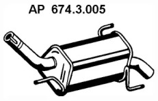 Амортизатор EBERSPÄCHER 674.3.005