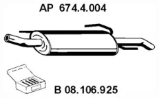 Амортизатор EBERSPÄCHER 674.4.004