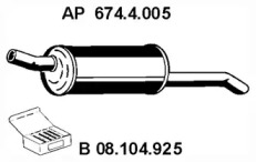 Амортизатор EBERSPÄCHER 674.4.005