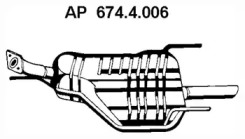 Амортизатор EBERSPÄCHER 674.4.006