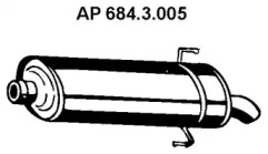 Амортизатор EBERSPÄCHER 684.3.005