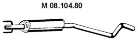 Амортизатор EBERSPÄCHER 08.104.80