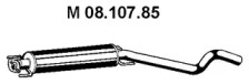 Средний глушитель выхлопных газов EBERSPÄCHER 08.107.85