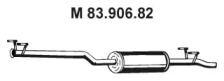 Средний глушитель выхлопных газов EBERSPÄCHER 83.906.82