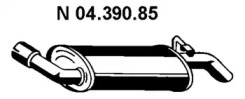 Амортизатор EBERSPÄCHER 04.390.85