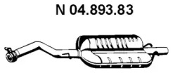 Амортизатор EBERSPÄCHER 04.893.84