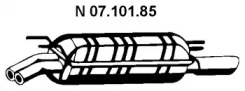 Амортизатор EBERSPÄCHER 07.101.85