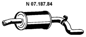 Амортизатор EBERSPÄCHER 07.187.84