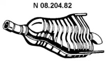 Амортизатор EBERSPÄCHER 08.204.82