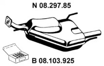 Амортизатор EBERSPÄCHER 08.297.85