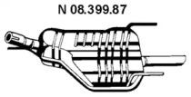 Амортизатор EBERSPÄCHER 08.399.87