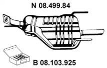 Амортизатор EBERSPÄCHER 08.499.84