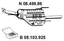 Амортизатор EBERSPÄCHER 08.499.86