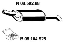 Амортизатор EBERSPÄCHER 08.592.88