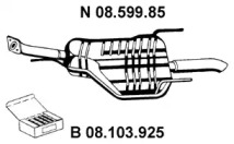 Амортизатор EBERSPÄCHER 08.599.85