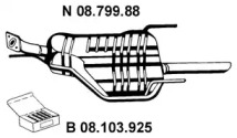 Амортизатор EBERSPÄCHER 08.799.88