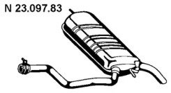 Амортизатор EBERSPÄCHER 23.097.83