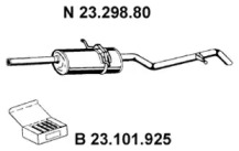 Амортизатор EBERSPÄCHER 23.298.80